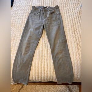 AGoldE Filter Free Gray Skinny Jeans in Gray